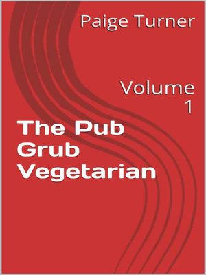 cover image of The Pub Grub Vegetarian